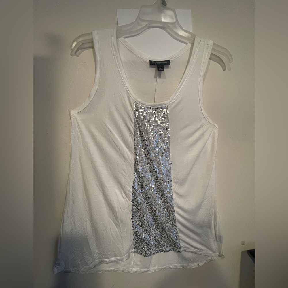 INC decorative women’s sleeveless top SZ 1x